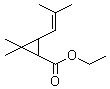 菊酸乙酯结构式_97-41-6结构式