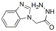 2-(1H-苯并咪唑-1-基)乙酰肼结构式_97420-39-8结构式