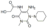 (7ci)-n-(6-氨基-1,2,3,4-四氢-3-甲基-2,4-二氧代-1-哌啶-5-嘧啶)-乙二醇酰胺结构式_97434-57-6结构式