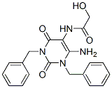 (7ci)-n-(6-氨基-1,3-二苄基-1,2,3,4-四氢-2,4-二氧代-5-嘧啶)-乙二醇酰胺结构式_97434-67-8结构式