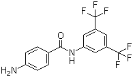 4-氨基-n-[3,5-双(三氟甲基)苯基]苯甲酰胺结构式_976-50-1结构式