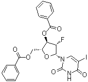 3’,5’-Di-o-benzoyl fialuridine Structure,97614-45-4Structure