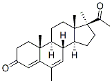 美屈孕酮结构式_977-79-7结构式
