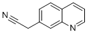 2-(喹啉-7-基)乙腈结构式_97850-36-7结构式