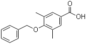 4-苄氧基-3,5-二甲基苯甲酸结构式_97888-80-7结构式