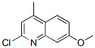 2-氯-7-甲氧基-4-甲基喹啉结构式_97892-67-6结构式