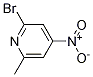 2-溴-6-甲基-4-硝基吡啶结构式_97944-46-2结构式
