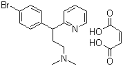 马来酸溴苯那敏结构式_980-71-2结构式