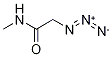 2-叠氮基-n-甲基乙酰胺结构式_98025-59-3结构式