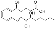 (5S,6e,8z,10e,12e,14r,15s)-5,14,15-trihydroxy-6,8,10,12-eicosatetraenoic acid Structure,98049-69-5Structure