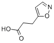 3-异噁唑-5-基丙酸结构式_98140-73-9结构式
