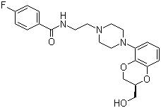 Flesinoxan Structure,98206-10-1Structure