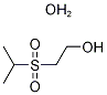 2-(异丙基磺酰基)乙醇 水合物结构式_98288-49-4结构式