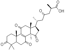 灵芝酸F结构式_98665-14-6结构式