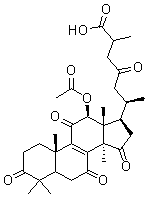 灵芝酸F结构式_98665-15-7结构式