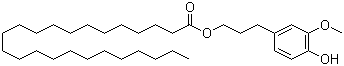 3-(4-羟基-3-甲氧基苯基)四二十四碳酰丙酯结构式_98770-70-8结构式