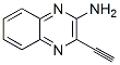3-乙炔-2-喹噁啉胺结构式_98827-59-9结构式
