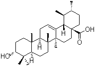 3-表熊果酸结构式_989-30-0结构式