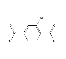 2-氯-4-硝基苯甲酸结构式_99-60-5结构式
