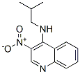4-异丁胺基-3-硝基喹啉结构式_99009-85-5结构式