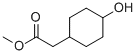 (4-羟基环己基)乙酸甲酯结构式_99183-13-8结构式