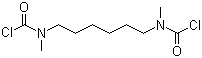 1,6-己烷二基双[甲基氨基甲酰氯]结构式_99191-71-6结构式