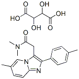 酒石酸唑吡坦结构式_99294-93-6结构式