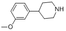 4-(3-甲氧基苯基)哌啶结构式_99329-55-2结构式