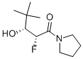 (R*,R*)-(9CI)-1-(2-氟-3-羟基-4,4-二甲基-1-氧代戊基)-吡咯烷结构式_99343-20-1结构式