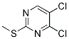 4,5-Dichloro-2-(methylthio)pyrimidine Structure,99469-85-9Structure