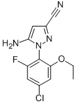 5-氨基-1-(4-氯-6-乙氧基-2-氟苯基)-1H-吡唑-3-甲腈结构式_99479-46-6结构式