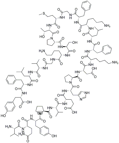 猪缬酪肽蛋白结构式_99510-37-9结构式