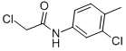 2-氯-n-(3-氯-4-甲基苯基)乙酰胺结构式_99585-97-4结构式