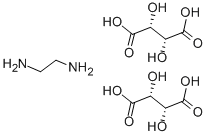 L-(+)-二酒石酸乙二胺结构式_996-78-1结构式