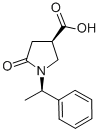 (1′R,3r)-(+)-1-(1′-苯基乙基)-5-氧代-3-吡咯烷羧酸结构式_99735-43-0结构式