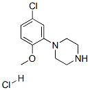 1-(5-氯-2-甲氧苯基)哌嗪盐酸盐结构式_99857-72-4结构式