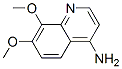 4-氨基-7,8-二甲氧基喹啉结构式_99878-77-0结构式
