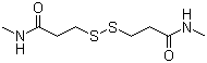 3,3-二硫代二丙酰甲胺结构式_999-72-4结构式