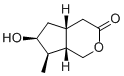 (4AR,6S,7R,7AS)-六氢-6-羟基-7-甲基环戊并[C]吡喃-3(1H)-酮结构式_99946-04-0结构式