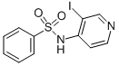 N-(3-碘-4-吡啶)苯磺酰胺结构式_99972-24-4结构式