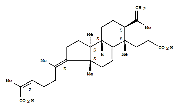 南五味子胭脂虫酸 A结构式_1016260-22-2结构式