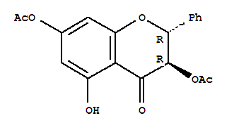3,7-O-Diacetylpinobanksin Structure,103553-98-6Structure
