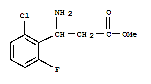 Methyl 3-amino-3-(2-chloro-6-fluorophenyl)propanoate Structure,1038338-45-2Structure