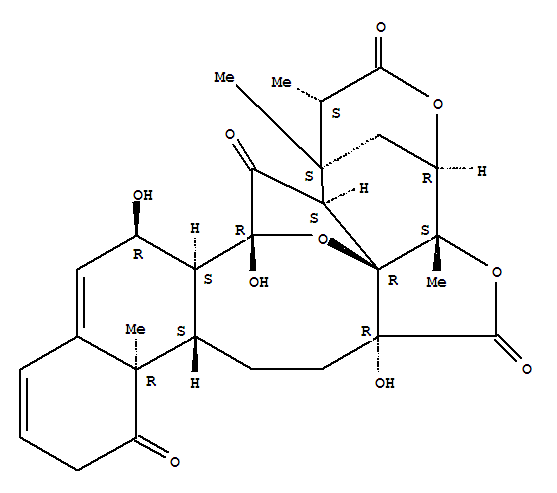 酸浆苦味素L对照品结构式_113146-74-0结构式