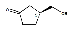 3-(羟基甲基)环戊酮结构式_113681-11-1结构式