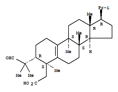 (3ALPHA,4BETA)-3-(1,1-二甲基-2-氧代乙基)-4,8,9,20-四甲基-19-去甲孕甾-5(10)-烯-4-乙酸结构式_1159579-44-8结构式