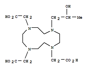 Gadoteridol related compound a (50 mg) (10-(2-hydroxypropyl)-1,4,7,10-tetraazacyclodode-cane-1,4,7-triacetic acid) Structure,120041-08-9Structure