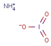 碘酸铵结构式_13446-09-8结构式