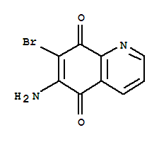 5,8-Quinolinedione,6-amino-7-bromo- Structure,14173-81-0Structure