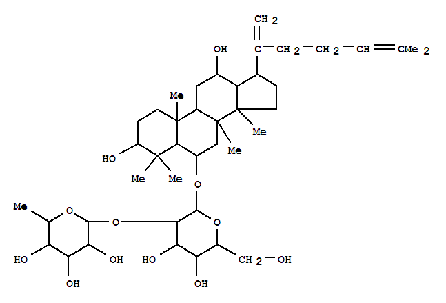 人参皂苷Rg6结构式_147419-93-0结构式